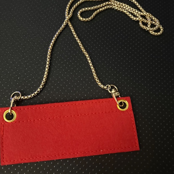 Elegant Gold Tone Replacement Bag Strap For Designer Bags - Picture 9 of 9